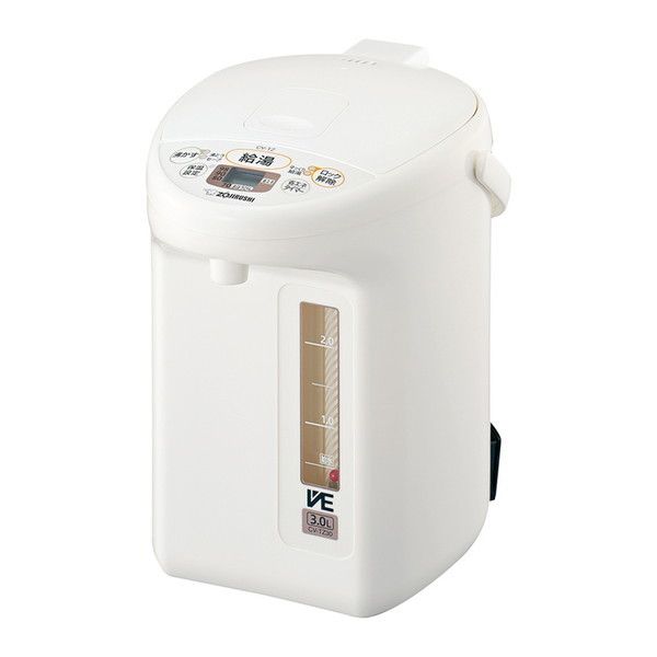 象印 CV-TZ30-WA ホワイト VE電気まほうびん 優湯生 [マイコン沸とう