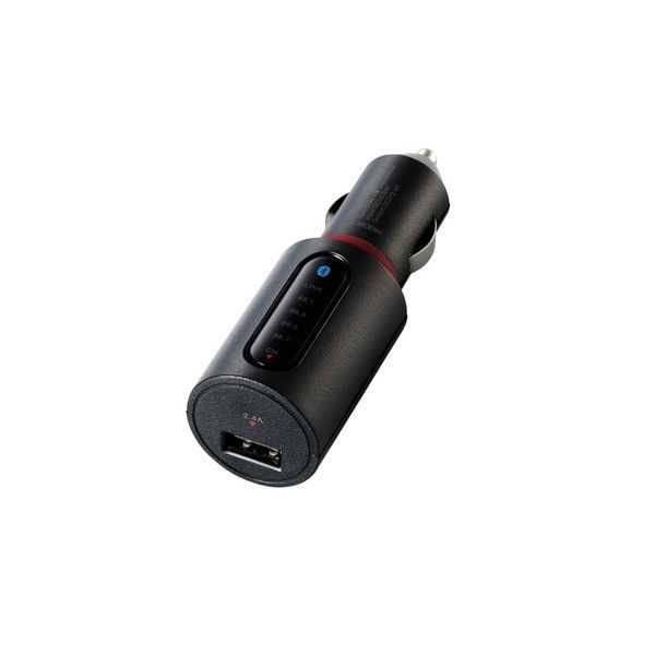 ELECOM LAT-FMBT02BK FMgX~b^[ Bluetooth USB|[gt 2.4A ܂[d 4`l ubN