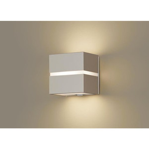 PANASONIC LGWC85076B オフブラック/乳白 [洋風LEDポーチライト (電球