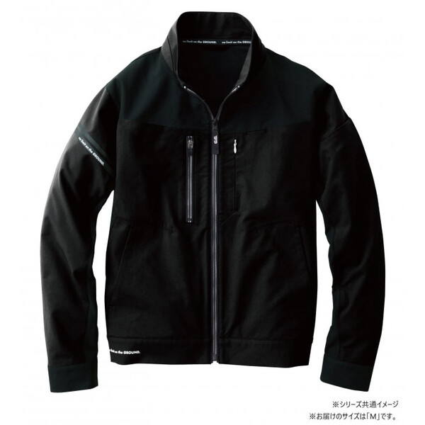 桑和 8042-00 長袖ブルゾン Mサイズ ブラック(4) G.G. | 激安の新品