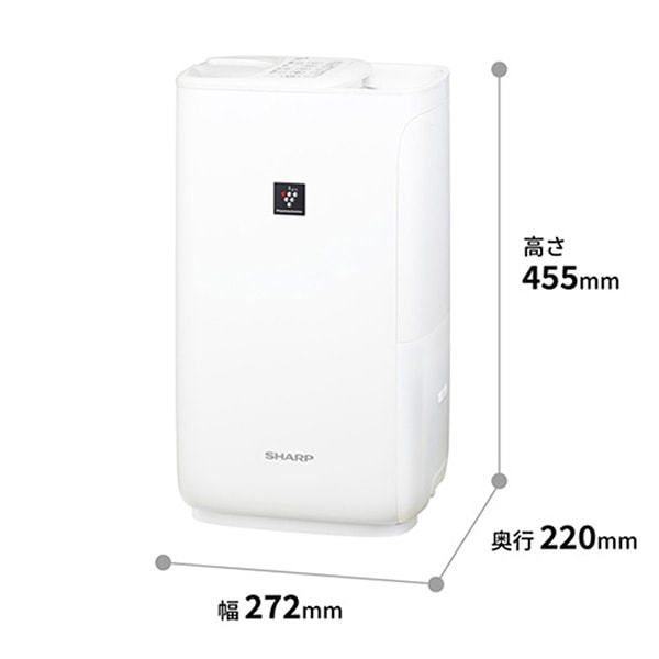 SHARP HV-R75-W プレミアムホワイト プラズマクラスター [ハイブリッド