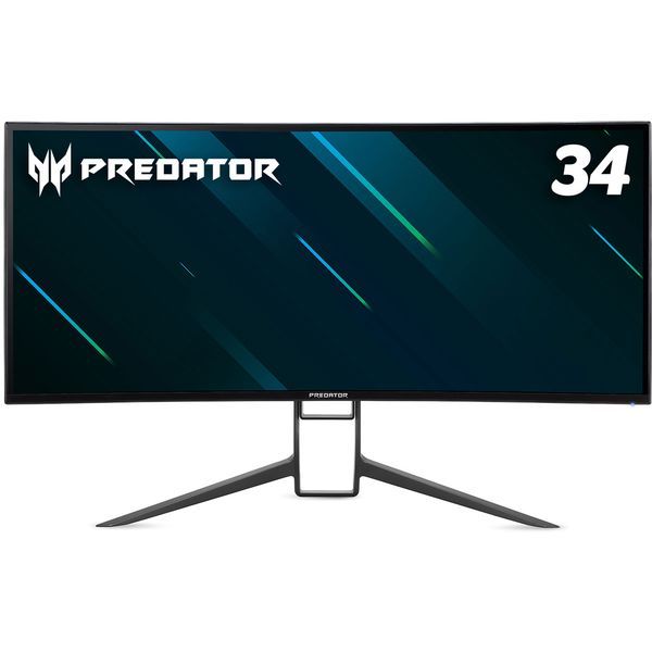 ACER X34Sbmiiiphzx Predator X34 [34型ウルトラワイド液晶ディスプレイ (3440×1440 /  HDMI、DisplayPort / ブラック / スピーカー:あり / IPS / 非光沢 / 湾曲(1900R) / UWQHD / 21:9 /  400cd)] |