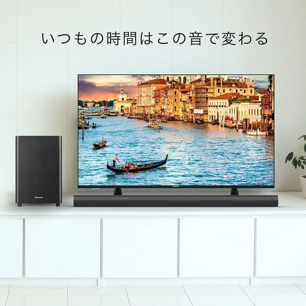 お取引中））ハイセンス　TV50インチ E6800サウンドバー　セット価格 Amazonお買い得情報】ハイセンス「サウンドバー」が特別価格で登場中