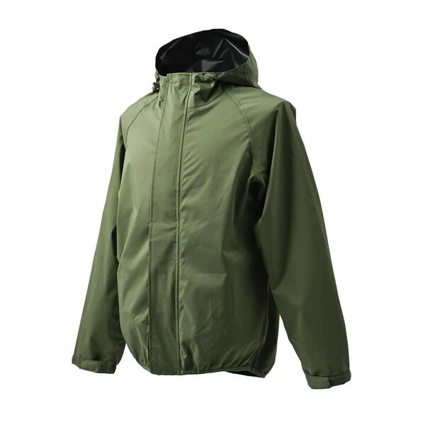 RIDEZ MCR06-M.GR S MOTTO MICRO RAIN JACKET M�EGREEN S [�o�C�N�p���C���W���P�b�g �g�ь^]