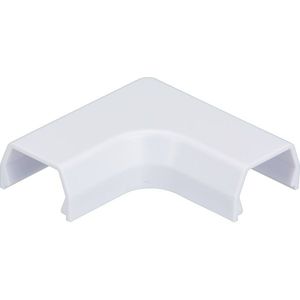 オーム電機 DZ-AMM1-W/2P [モール用曲がり1号 白 2個入]