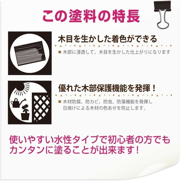 カンペハピオ 水性木部保護塗料 ウォルナット 3.2L | 激安の新品・型