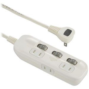 節電コード付タップ