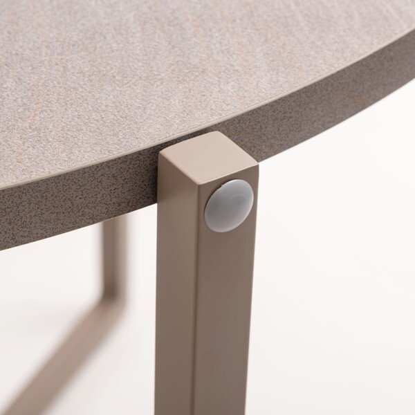 【メーカー直送】東谷 GDT-11SSフォールディングラウンドテーブル ベージュ 東谷 GDT-11SS [フォールディングラウンドテーブル] | 激安の新品・型