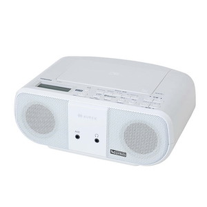 東芝 TY-ANC1 (W) ホワイト AUREX [CDラジオ/Bluetoothワイヤレス