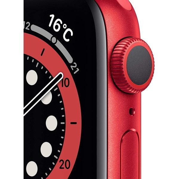 APPLE M00A3J/A (PRODUCT)REDスポーツバンド Series 6 GPSモデル 40mm [Apple Watch]