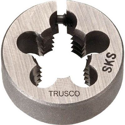 TRUSCO T25D12UNF20 �ۃ_�C�X 25�a ���j�t�@�C�˂� 1/2UNF20 (SKS)
