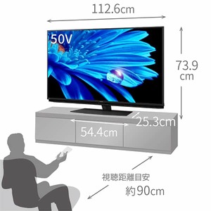SHARP 4T-C50EN2 AQUOS EN2 [50V型 地上・BS・CSデジタル4Kチューナー 