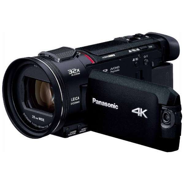 PANASONIC HC-WXF1M-K ブラック [デジタル4Kビデオカメラ (SD対応 64GB ...