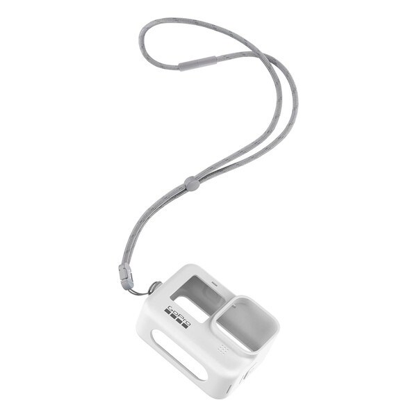 GoPro ADSST002-WH zCg Sleeve + Lanyard (HERO9 Black) White [X[u+[h GoProANZT[]
