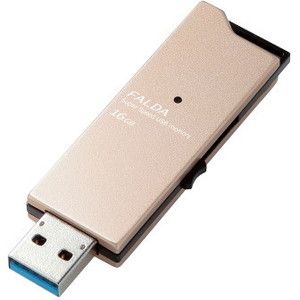 ELECOM MF-JRU3032GBK ブラック [USBメモリ 32GB USB A 一体型