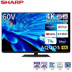 SHARP 4T-C60EN1 AQUOS EN1 [60V型 地上・BS・CSデジタル4Kチューナー