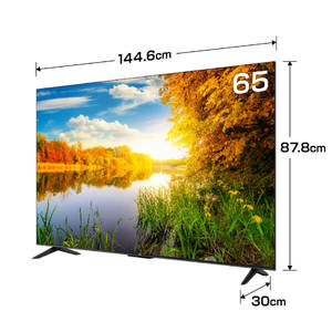 TCL 65V7A [65型 地上・BS・CSデジタル 4Kチューナー内蔵 TCL 65V7A [65型 地上・BS・CSデジタル 4Kチューナー内蔵