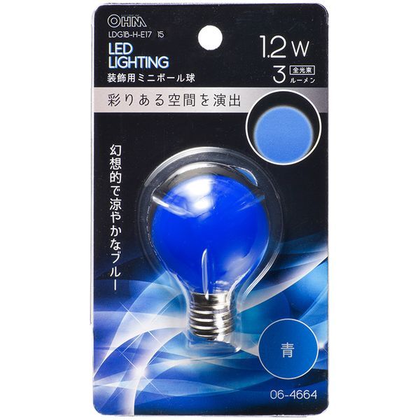 I[d@ LDG1B-H-E17 15 [LED~j{[ p G40/E17/1.2W/3lm/F]