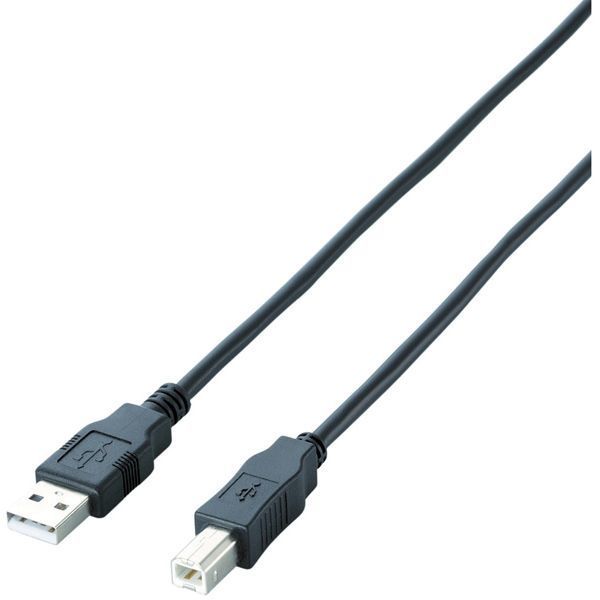 ELECOM U2C-JB15BK ubN [GRUSB2.0P[u(1.5m) A-B^Cv]