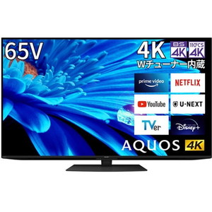 SHARP AQUOS 4K液晶テレビ50V型 4T-C50CH1 頑張 新品