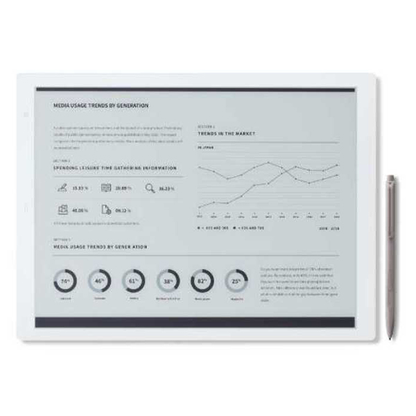 富士通 FMVDP41 ホワイト QUADERNO A4 [13.3型 電子ペーパー] | 激安の