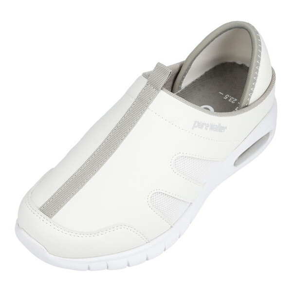 pure walker ピュアウォーカー 2WAYナースシューズ グレー 23.0cm PW0513 6