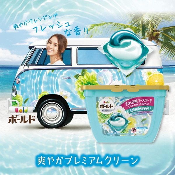 ボールド ジェルボール3D 爽やかプレミアムクリーンの香り 詰替用 16個