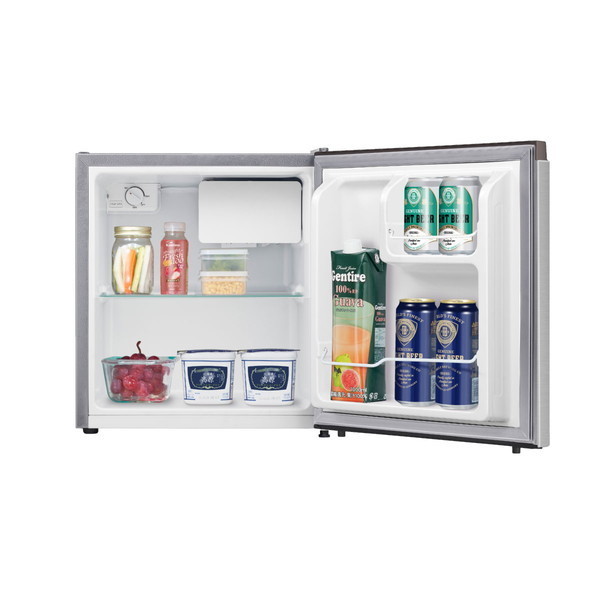 Hisense HR-A45S シルバー [冷蔵庫(45L・右開き)] 【ゼロエミ対象