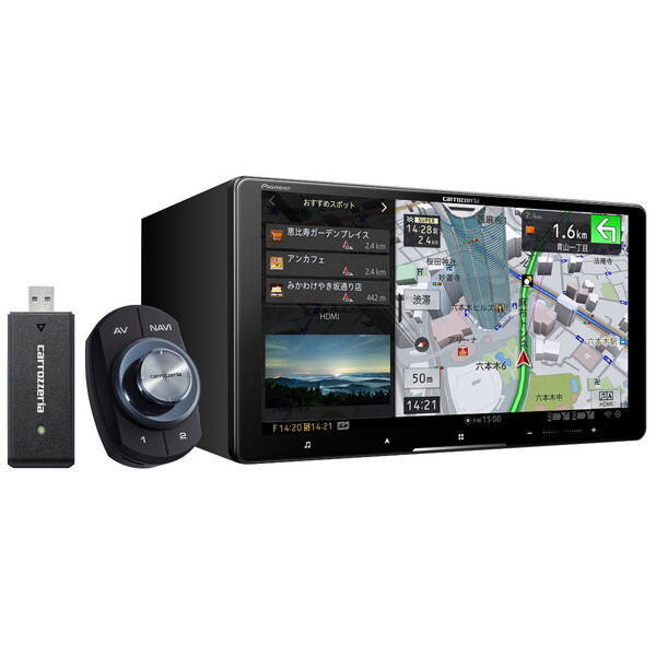 PIONEER AVIC-CQ912IV-DC carrozzeria(�J���b�c�F���A) �T�[�o�[�i�r [9V�^�J�[�i�r (HD/TV/DVD/CD/Bluetooth/USB/SD/�`���[�i�[AV��̌^�������[�i�r�Q�[�V����)]