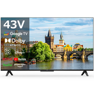 TCL 43V6A [43型 地上・BS・CSデジタル 4Kチューナー内蔵 スマート液晶テレビ]