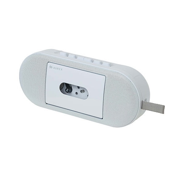 東芝 AX-T10 ホワイト AUREX [Bluetoothワイヤレススピーカー/カセット