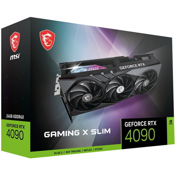 MSI GeForce RTX 4090 GAMING X SLIM 24G [グラフィックボード] | 激安