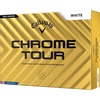 【日本正規品】 キャロウェイ CHROME TOUR(クロムツアー) ボール 2024年モデル ホワイト 1ダース(12個入り)