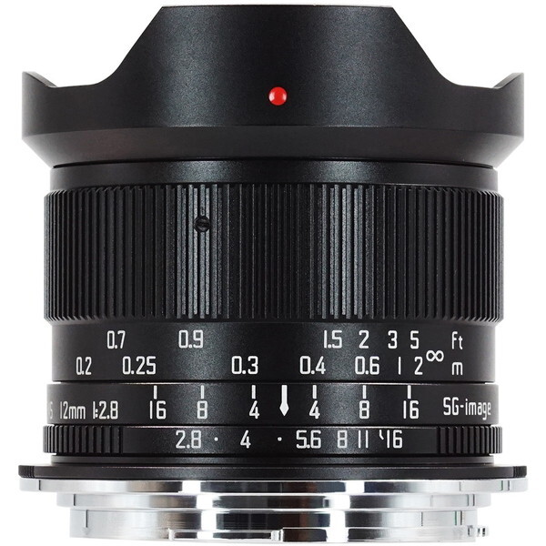 SG-image SG 12mm F2.8 RF C �u���b�N [�P�œ_�����Y (�L���m��RF�}�E���g)]