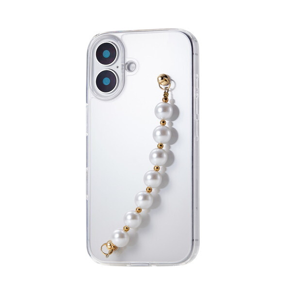 ELECOM PM-A24AHVHB01 �N���A×�p�[���o���h &me [iPhone16 �n�C�u���b�h�P�[�X �n���h�o���h�t��]