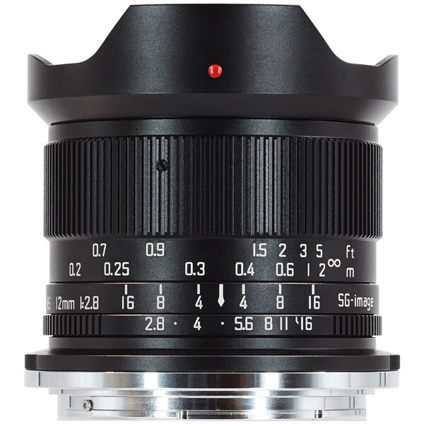 SG-image SG 12mm F2.8 Z C �u���b�N [�P�œ_�����Y (�j�R��Z�}�E���g)]