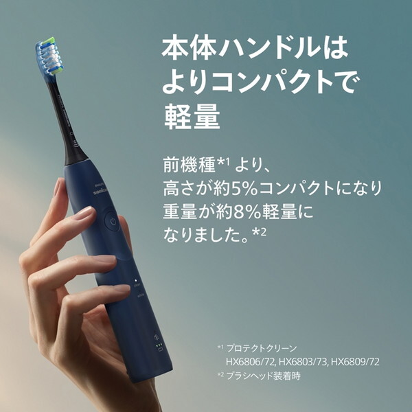 PHILIPS HX7113/05 ネイビーブルー ソニッケアー プロテクトクリーン