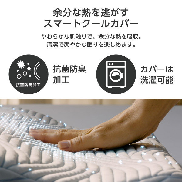 【カバーセット】Tempurオリジナルピロー スマートクール Queen M テンピュール 枕 オリジナルピロー スマートクール テクノロジー