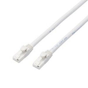 ELECOM エレコムCat6対応ツメ折れ防止LANケーブル30mホワイト LD-GPT