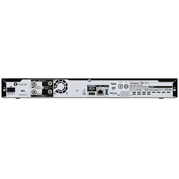 PANASONIC DMR-4W202 4Kディーガ [ブルーレイレコーダー (HDD2TB・3