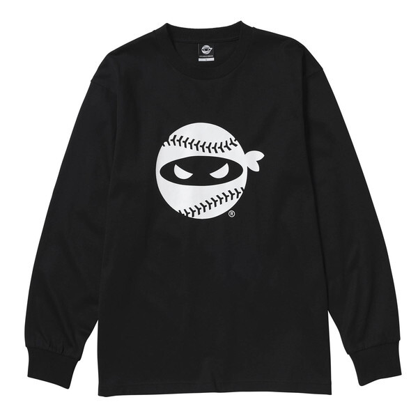 PITCHINGNINJA PITCHING NINJA�x�[�V�b�N���S����T�V���c BLACK L �T�C�Y OT0325FW05