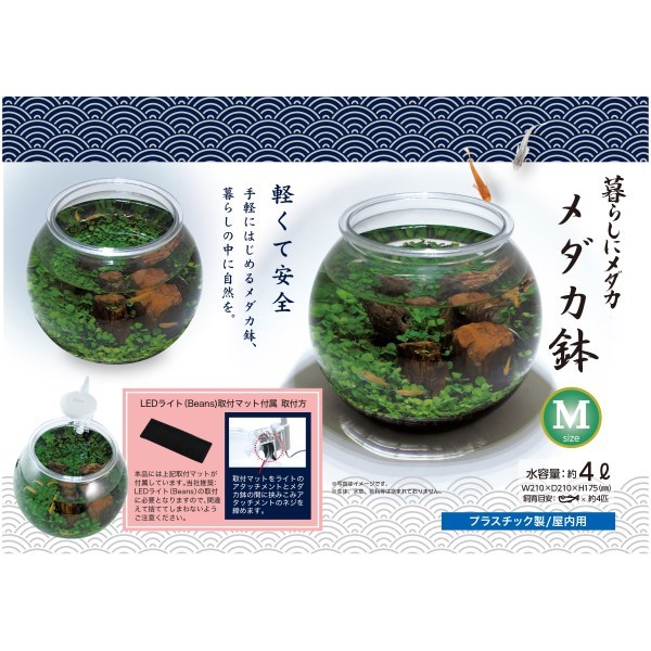 コトブキ工芸 暮らしにメダカ メダカ鉢 M | 激安の新品・型落ち