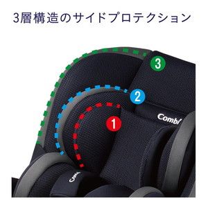 Combi プロガード ISOFIX エッグショック RK ブラック