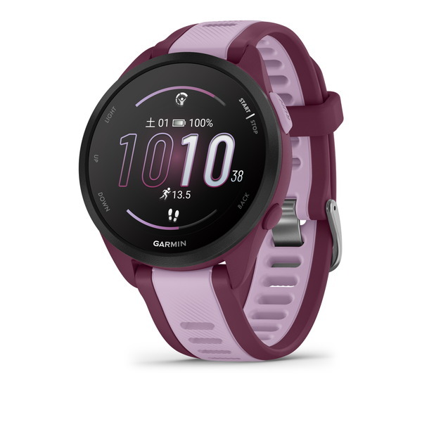 GARMIN Forerunner 165 Music Berry 010-02863-93 [jOEHb`]