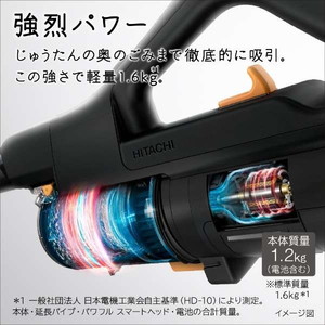 日立 PV-BH900SL サテンブラック パワーブーストサイクロン