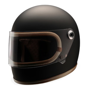 RIDEZ RIDEZ X HELMET MATT BROWN/SOLID EDITION M マットブラック