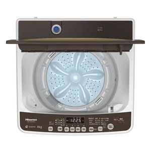 Hisense HW-DG80C ブラウン [全自動洗濯機(8.0kg)] | 激安の新品・型