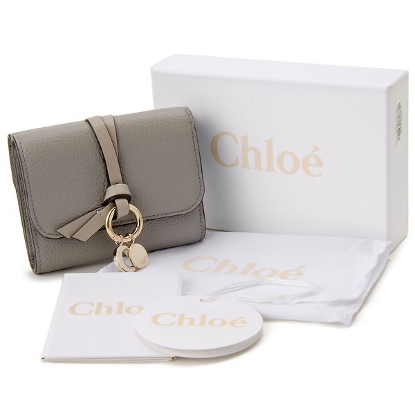 Chloe クロエ 三つ折り財布 CHC21WP945 F57 053 ALPHABET SMALL TRI