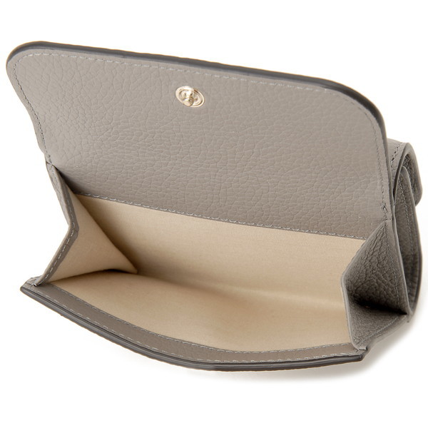 Chloe クロエ 三つ折り財布 グレー CHC21WP945 F57 053 ALPHABET SMALL