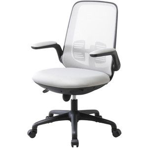 ホームテイスト SH-23-KDW 曲線が美しいデスクチェア ブラウン メーカー直送